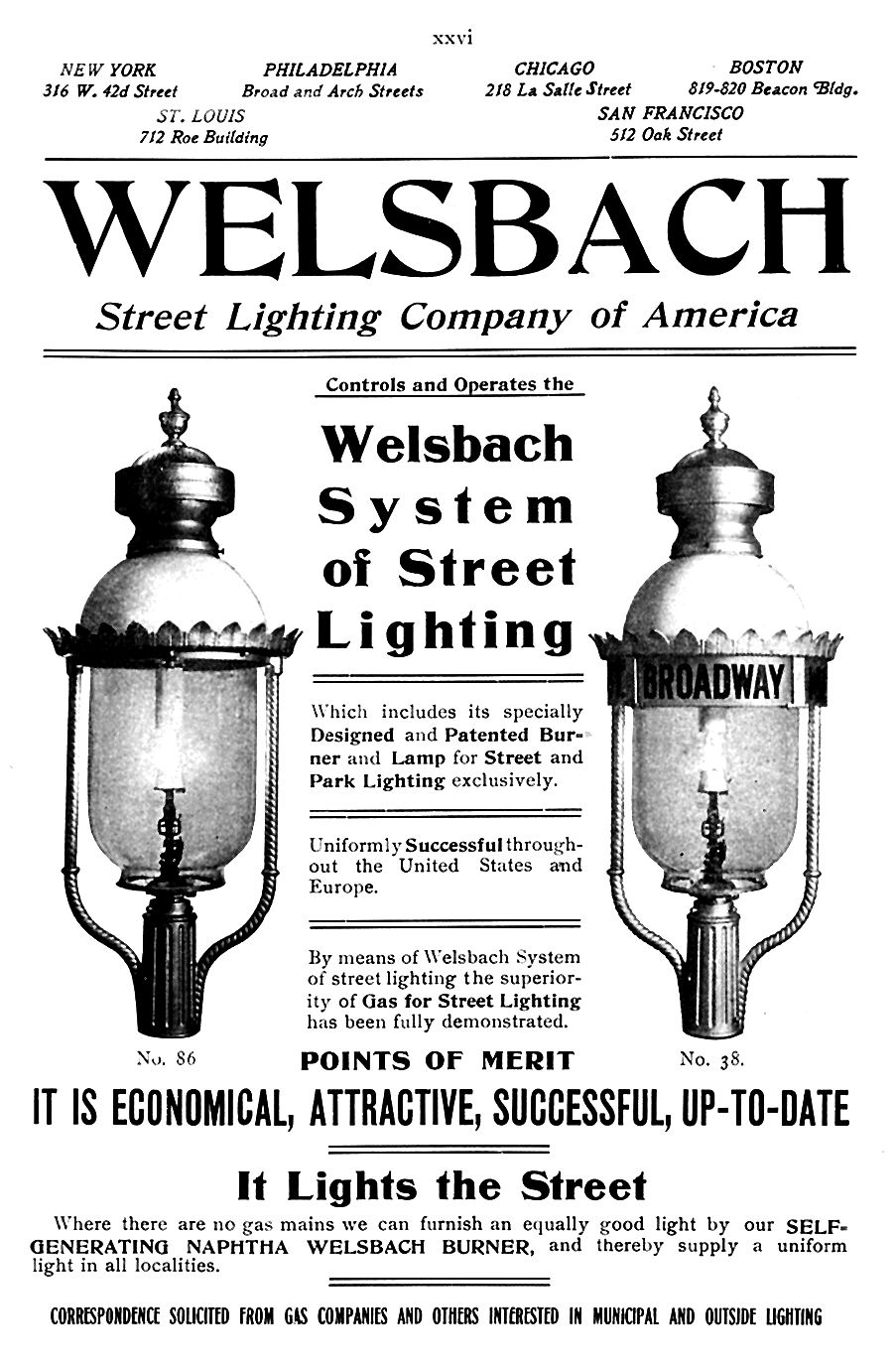 welsbach lighting