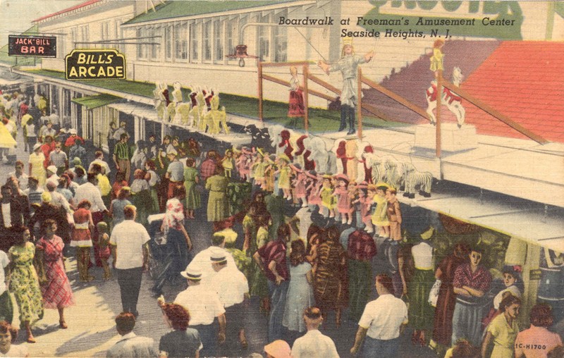 Boardwalk of Freeman’s Amusement Center, Seaside Heights, NJ [800×508