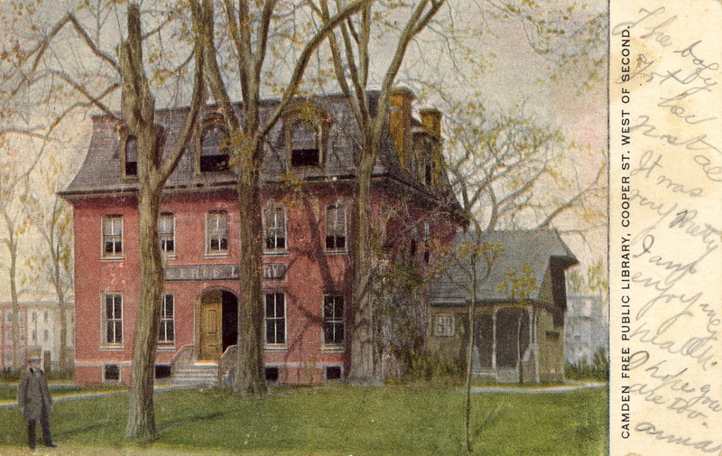 Camden Free Public Library, Cooper Street, West of 2nd, Camden, NJ [800