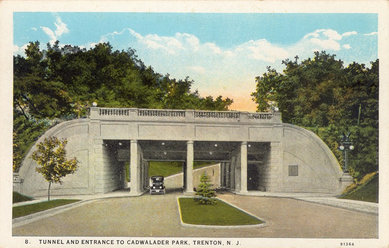 Tunnel and Entrance to Cadwalader Park, Trenton, NJ [800×511 ...