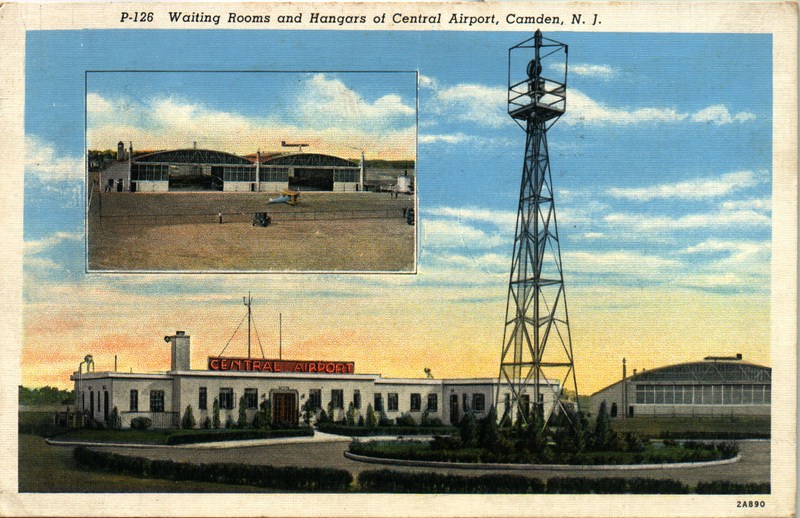 Waiting Rooms and Hangars of Central Airport, Camden, NJ [800×518 ...