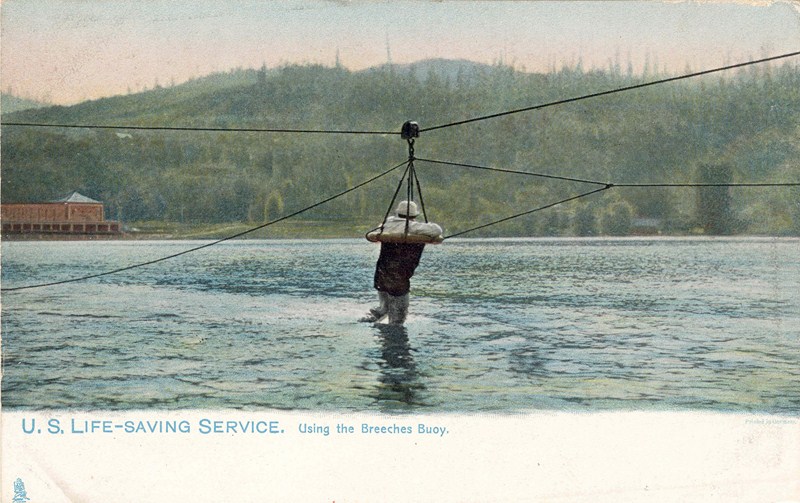 USLSS Using the Breeches Buoy [800×503] Historical Society of