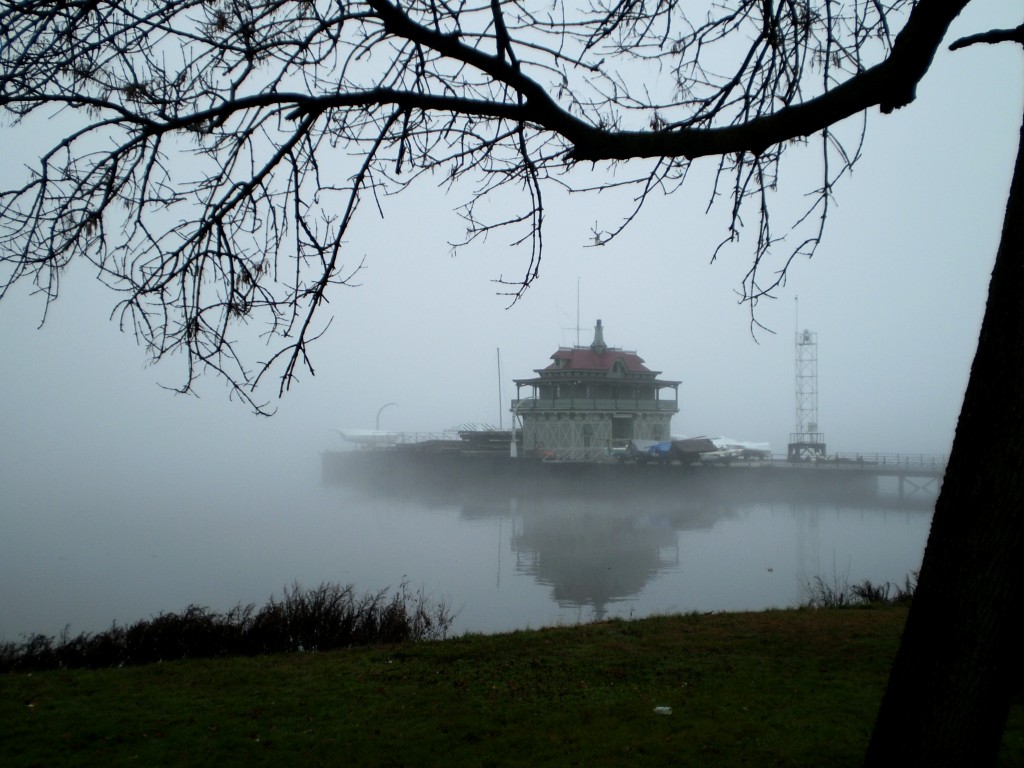 A foggy day in the village, Dec. 10, 2012, by Dick Paladino
