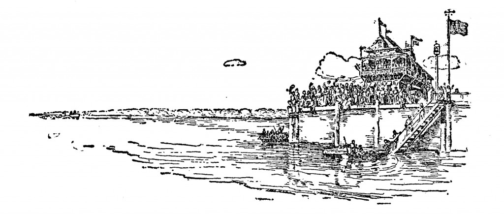 Yacht Club illustration from Reddy by Mary Biddle Fitler 1929