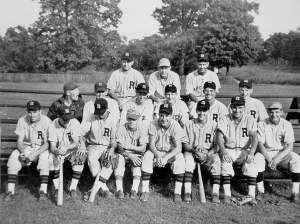 1938 Riverton Athletic Assn. Baseball Team - picture credit Francis C. Cole