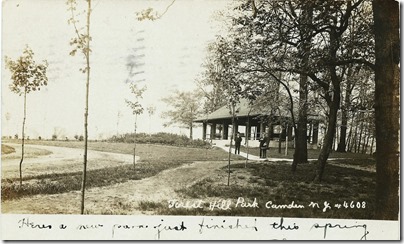 Forest Hill Park, Camden, NJ, May 20, 1908 postmark 