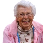 Mrs. Elsie S. Waters, Riverton fan 95 years