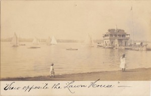Riverton Yacht Club - View opposite Lawn House, from Nick Mortgu's collection