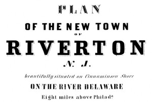 plan of new town of riverton title