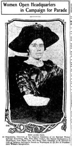 Women Open Headquarters, January 11, 1913 Denver Post, p. 8
