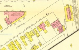 1911 Riverton Sanborn map detail
