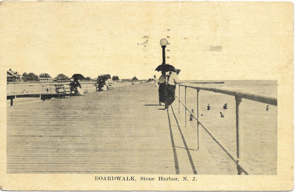 Boardwalk, Stone Harbor, NJ 1314 Historical Society of Riverton, NJ